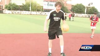 Jack Harlow and Master P turn out for celebrity kickball game