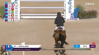 Breathtaking! Julien Epaillard remains on Zero! | ECCO FEI World Equestrian Games 2022