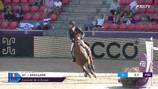 Breathtaking! Julien Epaillard remains on Zero! | ECCO FEI World Equestrian Games 2022