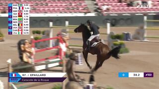 Breathtaking! Julien Epaillard remains on Zero! | ECCO FEI World Equestrian Games 2022