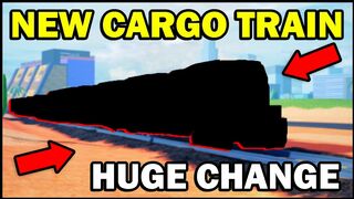 NEW CARGO TRAIN... (Roblox Jailbreak)