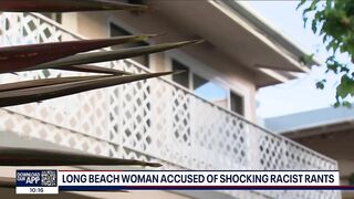 Long Beach woman arrested after terrorizing neighbors with racist rants, death threats