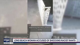 Long Beach woman arrested after terrorizing neighbors with racist rants, death threats