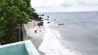 PAREHONG HABAGAT! GRABE NAMAN DUMI SA DOLOMITE BEACH