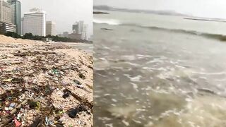 PAREHONG HABAGAT! GRABE NAMAN DUMI SA DOLOMITE BEACH