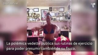 Niurka Marcos prefiere los bikinis para hacer sus rutinas de ejercicios | Buzz