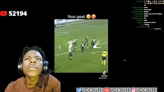 IShowSpeed Reacts to Ronaldo Fails ???? (deleted stream)