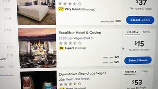 EXCALIBUR HOTEL DISCOUNTS On The Las Vegas Strip! Travel Deal $19!