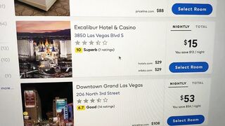 EXCALIBUR HOTEL DISCOUNTS On The Las Vegas Strip! Travel Deal $19!