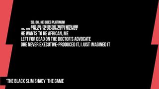 The Game Comes For Eminem On 10 Minute Diss Track “The Black Slim Shady”