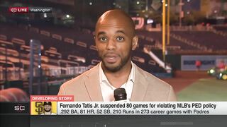 Reacting to Fernando Tatis Jr.'s 80-game MLB suspension | SportsCenter