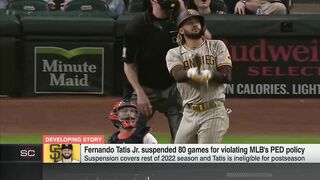 Reacting to Fernando Tatis Jr.'s 80-game MLB suspension | SportsCenter