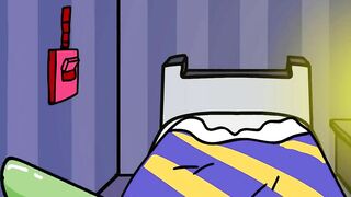 Tuck Baby Purple into bed | Roblox Rainbow Friends Animation