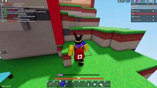 First Aid Kit can INF HEAL! in Roblox Bedwars