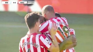 Brentford 4-0 Manchester United | The Bees THRASH The Red Devils!