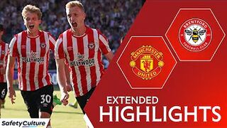 Brentford 4-0 Manchester United | Extended Highlights