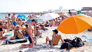 Barcelona beach walk, beach Bogadell ????to my friends from Madrid ????️????