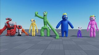 ALL Morphs + Models in Rainbow Friends Morph game