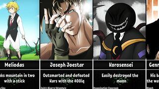 Powerful Feats of Anime Characters