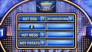 Fill in the BLANK. Hot BLANK. | Celebrity Family Feud