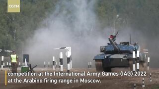 China finishes first round of tank biathlon at International Army Games