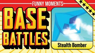 Roblox Base Battles Stealth Bomber Funny (Gameplay)