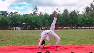 Yoga Live Performance||15 August Celebrate 75 Independents Day || Gachiram para Play Ground