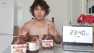 11000 Kcal di NUTELLA SENZA BERE !!! #nutella #foodchallenge #challenge