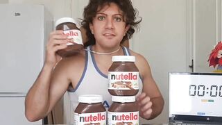 11000 Kcal di NUTELLA SENZA BERE !!! #nutella #foodchallenge #challenge