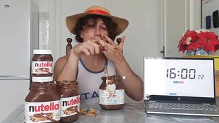 11000 Kcal di NUTELLA SENZA BERE !!! #nutella #foodchallenge #challenge