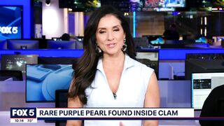 Rare purple pearl found inside clam at Rehoboth Beach restaurant | FOX 5 DC