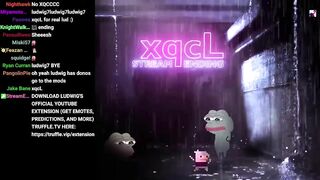 Ludwig copied xQc's stream the entire night