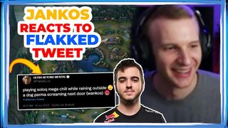G2 Jankos Reacts to G2 Flakked Tweet [FUNNY]