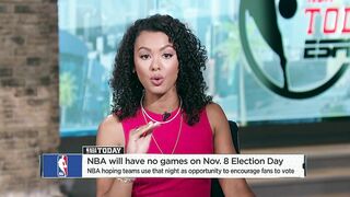 The NBA will have no games on Election Day | NBA Today