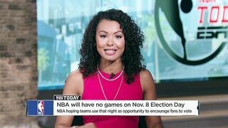 The NBA will have no games on Election Day | NBA Today