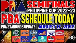 PBA SCHEDULE TODAY August 17, 2022 And Pba Semifinals Game 7