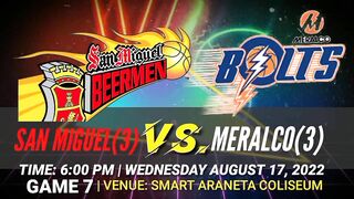 PBA SCHEDULE TODAY August 17, 2022 And Pba Semifinals Game 7