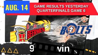 PBA SCHEDULE TODAY August 17, 2022 And Pba Semifinals Game 7