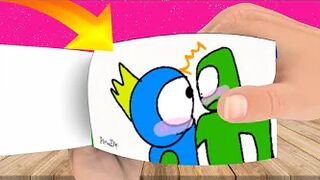 Kiss Meme | rainbow friends roblox | Roblox animation | flipaclip