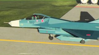 JASDF F-2 Mitsubishi ／／ 太平洋戦隊 | Roblox Plane Crazy