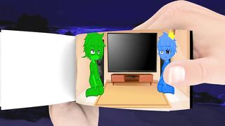 Blue x green | Kiss Meme | rainbow friends roblox | Roblox animation | flipaclip