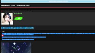 Server Stat Icons Script - ROBLOX Exploiting
