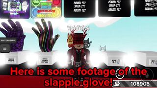 New Slapple Glove Leaked! Roblox Slap Battles