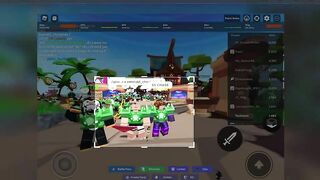 I met @DV Plays but then I met chase… | roblox bedwars!bedwars