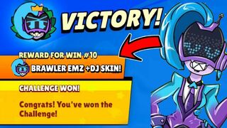 WOW Complete NEW DJ EMZ CHALLENGE!????? + FREE pack of exclusive pin - Brawl stars