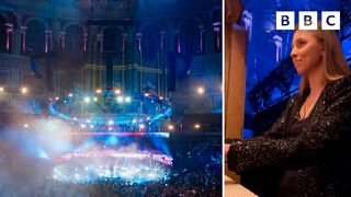 TikTok organist plays for HUGE Bonobo rave in the Royal Albert Hall | The One Show