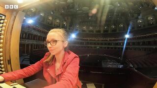 TikTok organist plays for HUGE Bonobo rave in the Royal Albert Hall | The One Show