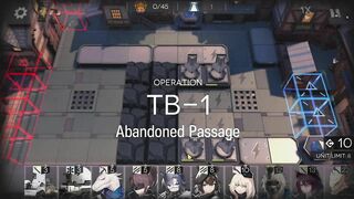 TB-1 + Challenge Mode | Low End Squad |【Arknights】