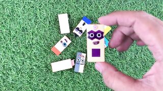 Numberblocks - Compilation ASMR Mini Rainbow Dominoes Numberblocks | Satisfying Video, ASMR