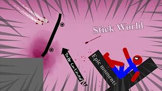 Best falls | Stickman Dismounting funny and epic moments | Like a boss compilation #124